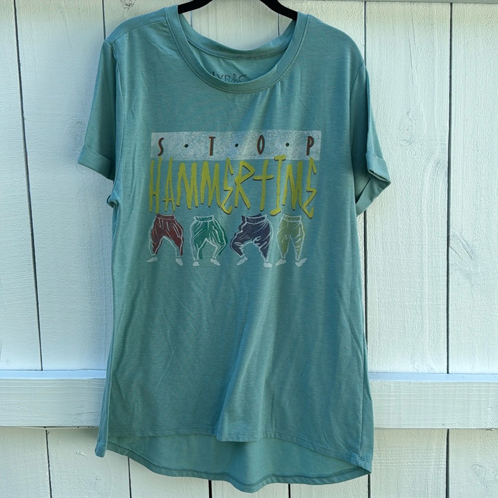XXL women’s Hammertime graphic tee. Gently used.